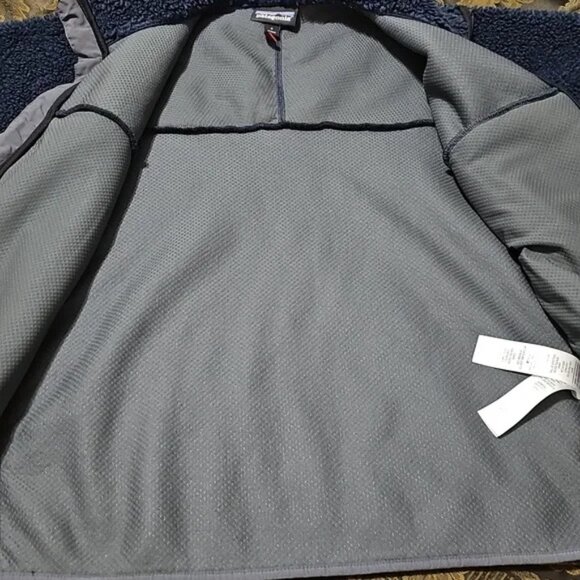 **RARE Vintage 90s Patagonia Heavy Pile Fleece - Navy Blue & Red** - Picture 5 of 5